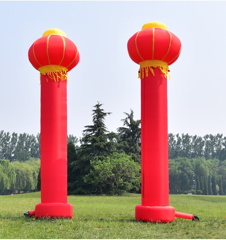 桂平庆典灯笼柱